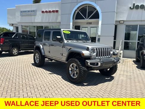 Used 2020 Jeep Wrangler Unlimited Sahara w/ LED Lighting Group AWD/4WD image 5