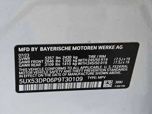 Certified 2023 BMW X3 xDrive30i w/ Convenience Package AWD/4WD image 23