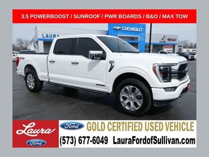 Certified 2023 Ford F150 Platinum w/ Equipment Group 701A High