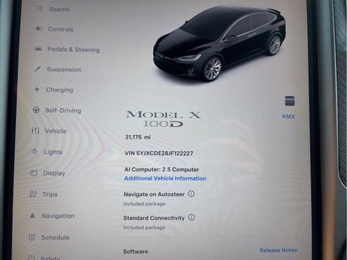 Used 2018 Tesla Model X 100D AWD/4WD image 23