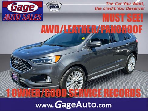 Used 2020 Ford Edge Titanium w/ Equipment Group 301A AWD/4WD image 1
