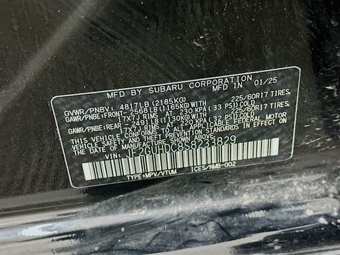 Used 2025 Subaru Crosstrek 2.0i Premium image 12