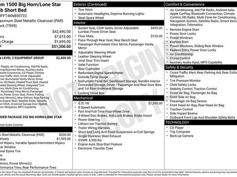 Used 2019 RAM 1500 Big Horn image 2