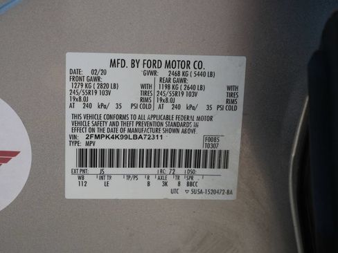 Used 2020 Ford Edge Titanium AWD/4WD image 35