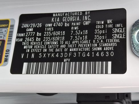 New 2026 Kia Sportage SX FWD image 13