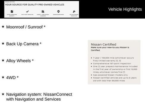 Certified 2024 Nissan Pathfinder Platinum w/ Cargo Package AWD/4WD image 9