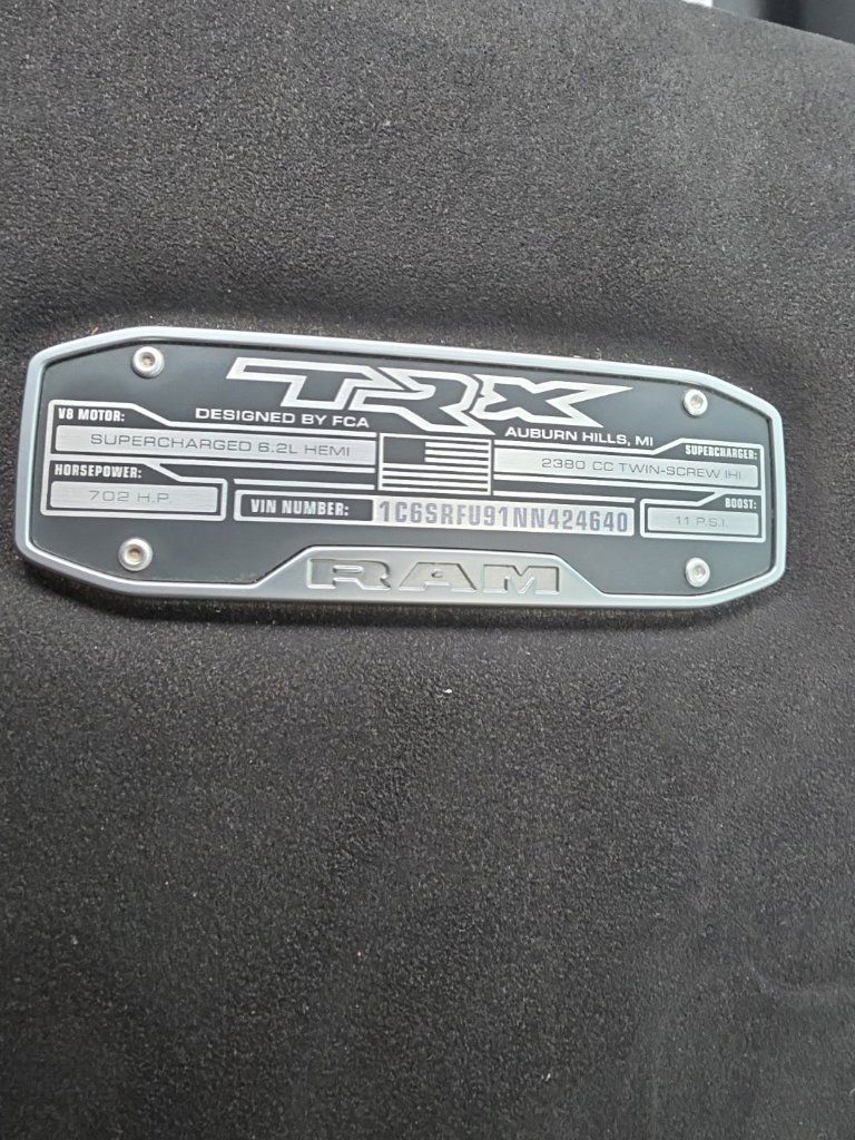 Used 2022 RAM 1500 TRX w/ TRX Level 2 Equipment Group AWD/4WD image 21
