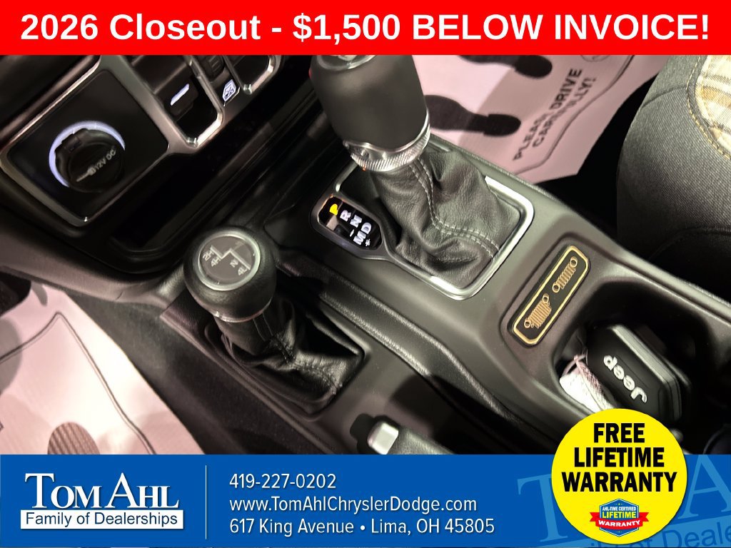 New 2026 Jeep Wrangler Unlimited Sport AWD/4WD image 18