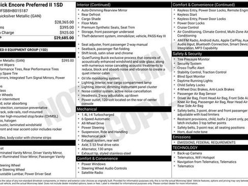 Used 2017 Buick Encore Preferred image 5