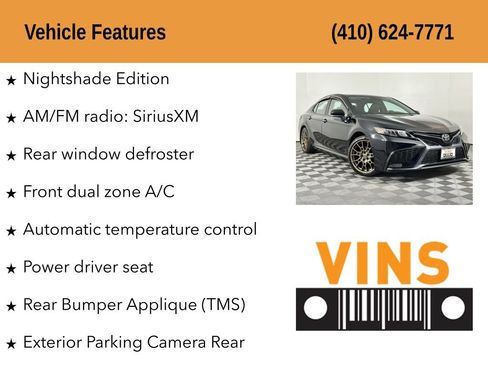 Used 2024 Toyota Camry SE AWD/4WD image 5