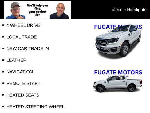 Used 2019 Ford Ranger Lariat w/ Equipment Group 501A Mid AWD/4WD image 8