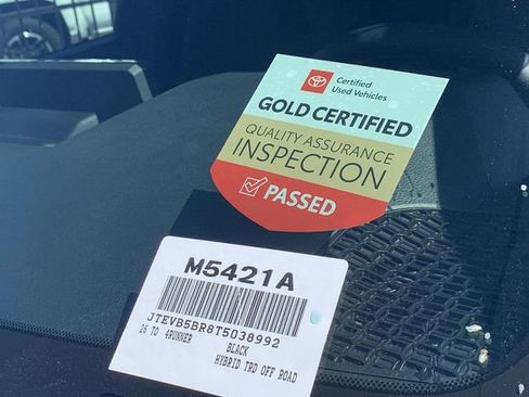 Certified 2026 Toyota 4Runner TRD Off-Road Premium AWD/4WD image 39