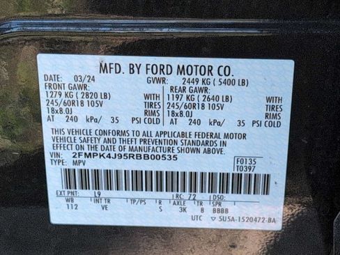Used 2024 Ford Edge SEL AWD/4WD image 34