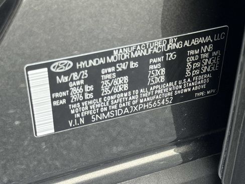 Used 2023 Hyundai Santa Fe SE w/ Cargo Package image 29