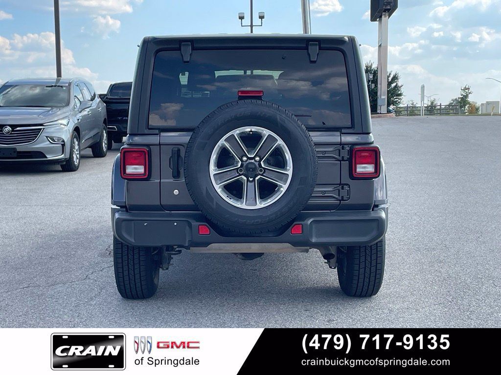 Used 2020 Jeep Wrangler Unlimited Sahara AWD/4WD image 6