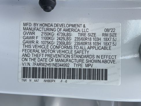 Used 2022 Honda CR-V EX image 36
