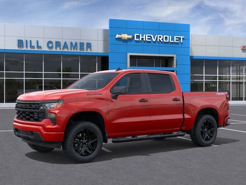 New 2025 Chevrolet Silverado 1500 Custom w/ Turbomax Blackout Package image 2