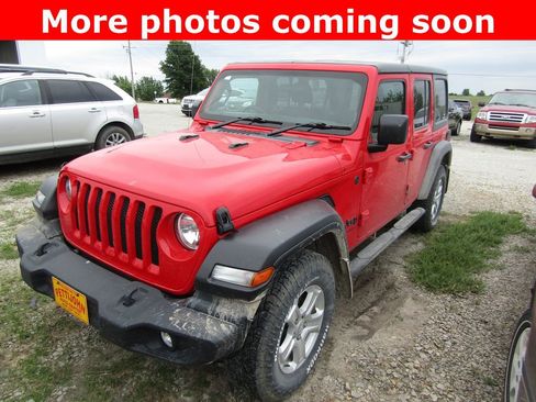 Used 2022 Jeep Wrangler Unlimited Sport AWD/4WD image 1