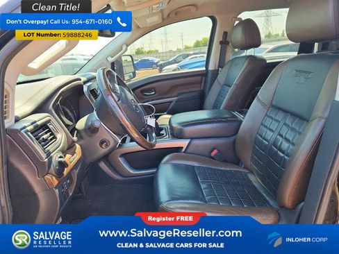 Used 2016 Nissan Titan Platinum Reserve AWD/4WD image 9
