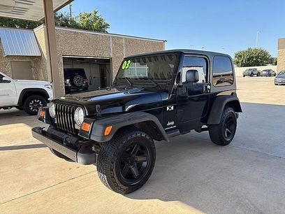 Used 2003 Jeep Wrangler X
