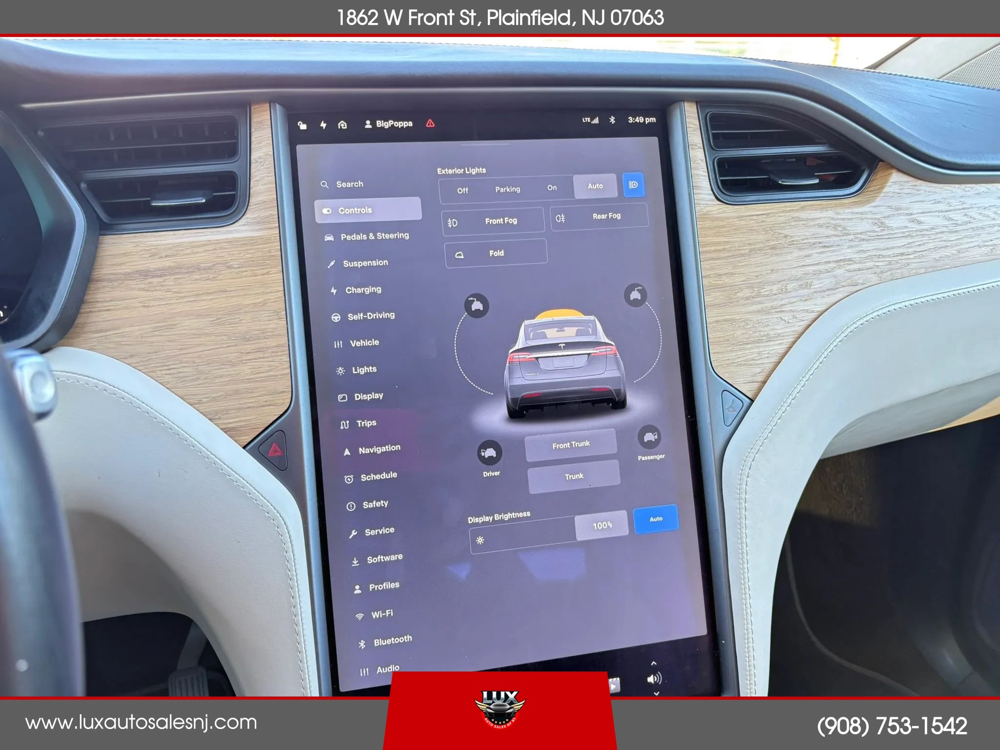 Used 2018 Tesla Model X 75D AWD/4WD image 39