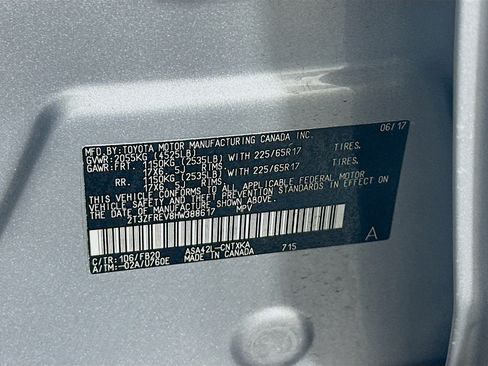 Used 2017 Toyota RAV4 LE w/ All Weather Liner Package FWD image 12
