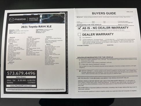 Used 2021 Toyota RAV4 XLE image 31