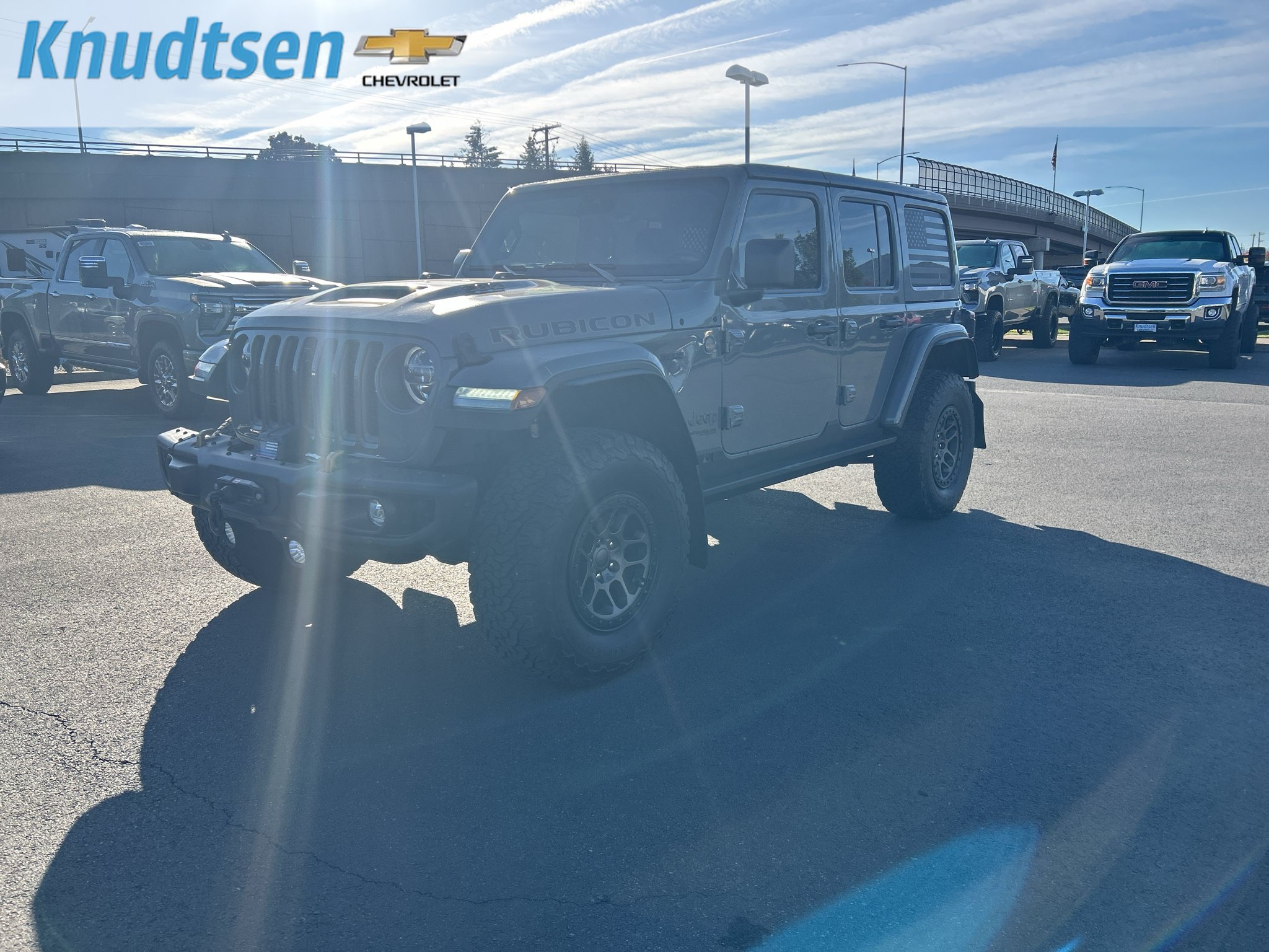 Used 2021 Jeep Wrangler Unlimited Rubicon w/ Xtreme Recon 35" Tire Package AWD/4WD image 3