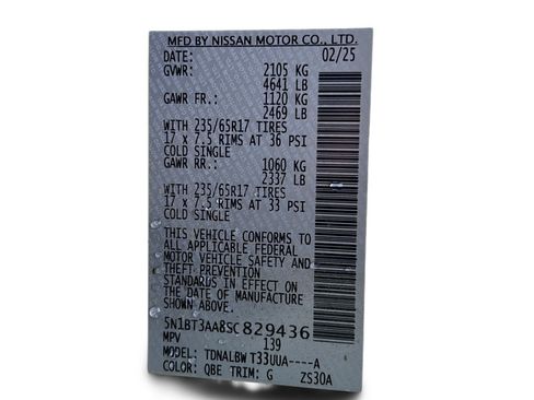 Used 2025 Nissan Rogue S FWD image 38