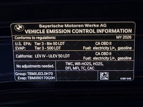 New 2026 BMW X5 xDrive50e image 37