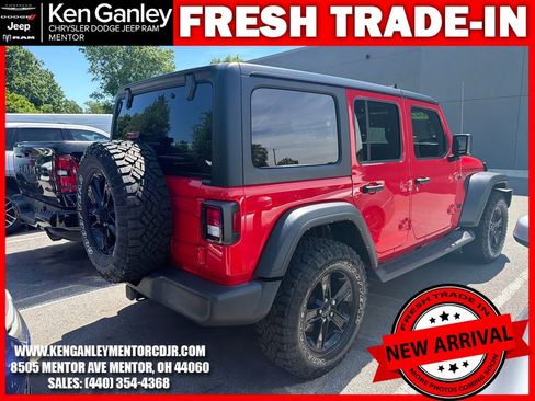 Used 2022 Jeep Wrangler Unlimited Sport AWD/4WD image 10