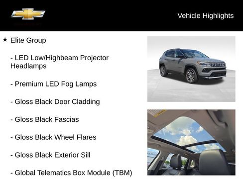 Used 2022 Jeep Compass Limited w/ Elite Group AWD/4WD image 20