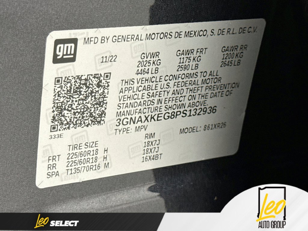 Used 2023 Chevrolet Equinox LT FWD image 34