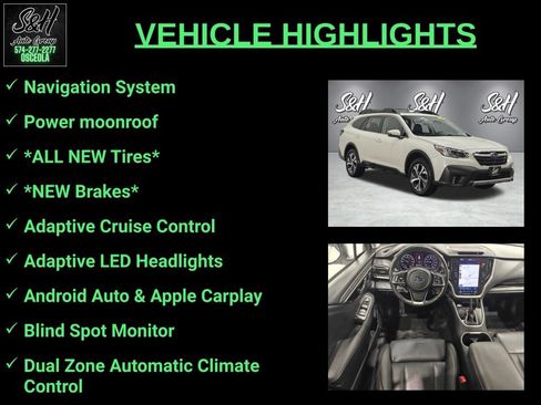 Used 2022 Subaru Outback Limited XT w/ Tech Package 3 AWD/4WD image 3