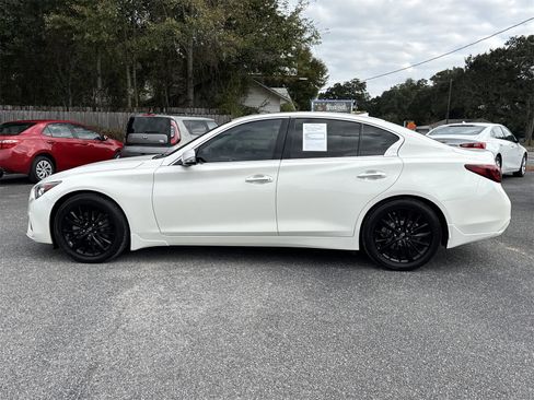 Used 2022 INFINITI Q50 Luxe w/ Cargo Package image 2
