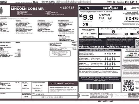 Used 2023 Lincoln Corsair Reserve AWD/4WD image 33