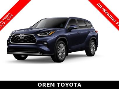 New 2026 Toyota Highlander Platinum