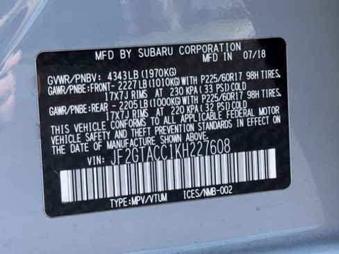 Used 2019 Subaru Crosstrek 2.0i Premium AWD/4WD image 27