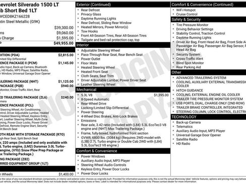 Used 2019 Chevrolet Silverado 1500 LT w/ Texas Edition image 42