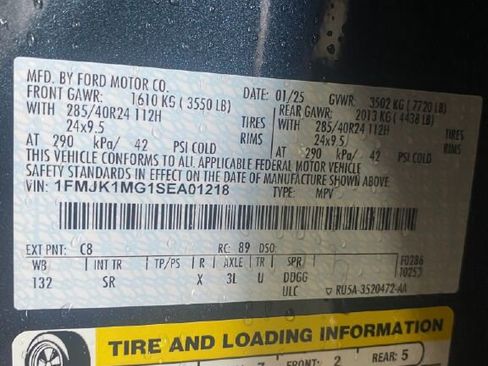 Used 2025 Ford Expedition Max Platinum w/ Platinum Ultimate Package image 34