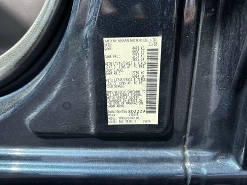 Used 2019 Nissan NV 3500 SL w/ Navigation Package RWD image 25