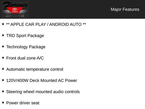 Used 2022 Toyota Tacoma TRD Sport w/ Technology Package AWD/4WD image 13