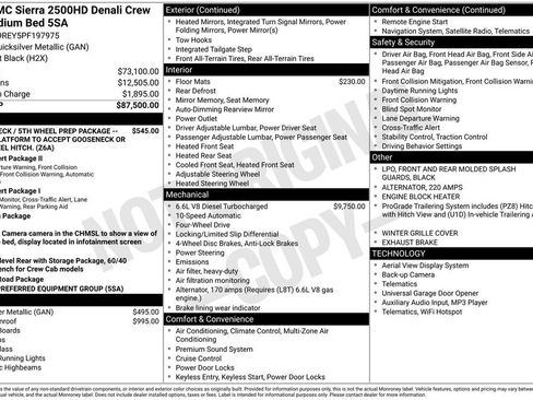 Used 2023 GMC Sierra 2500 Denali image 10