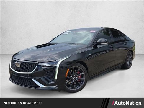 Used 2024 Cadillac CT4 Sport w/ Cold Weather Package RWD image 1