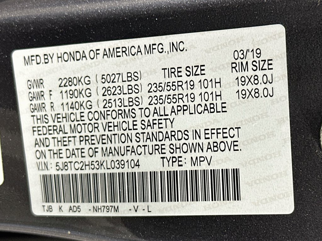 Used 2019 Acura RDX w/ Technology Package AWD/4WD image 35