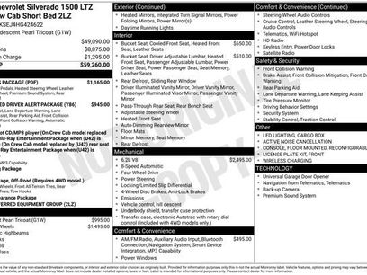 Used 2017 Chevrolet Silverado 1500 LTZ Z71 w/ LTZ Plus Package