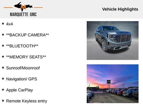 Used 2024 GMC Sierra 1500 Denali w/ Denali Reserve Package AWD/4WD image 3