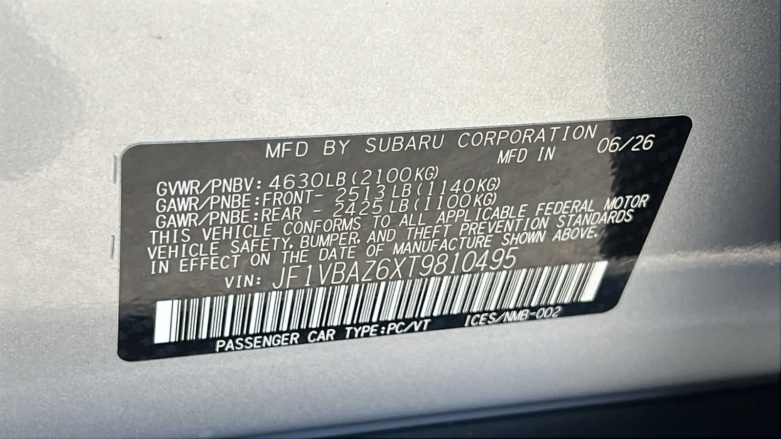 New 2026 Subaru WRX tS w/ Accessory Package #2 AWD/4WD image 30