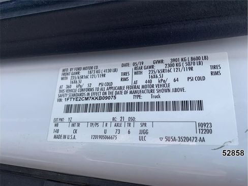 Used 2019 Ford Transit 150 148 Medium Roof RWD image 20
