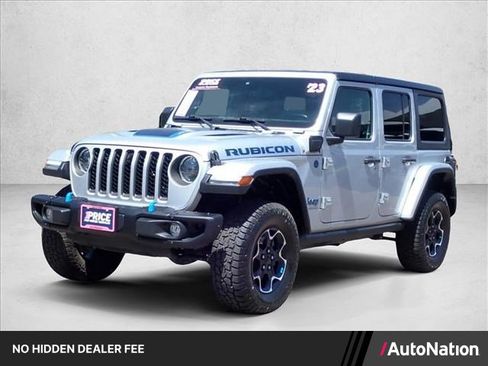 Used 2023 Jeep Wrangler Unlimited Rubicon 4xe w/ Steel Bumper Group AWD/4WD image 1